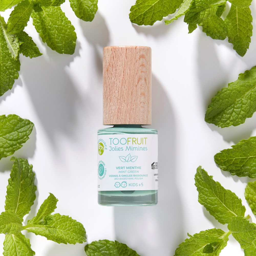 toofruit Jolies Mimines Menthe Vernis à ongle biosourcé