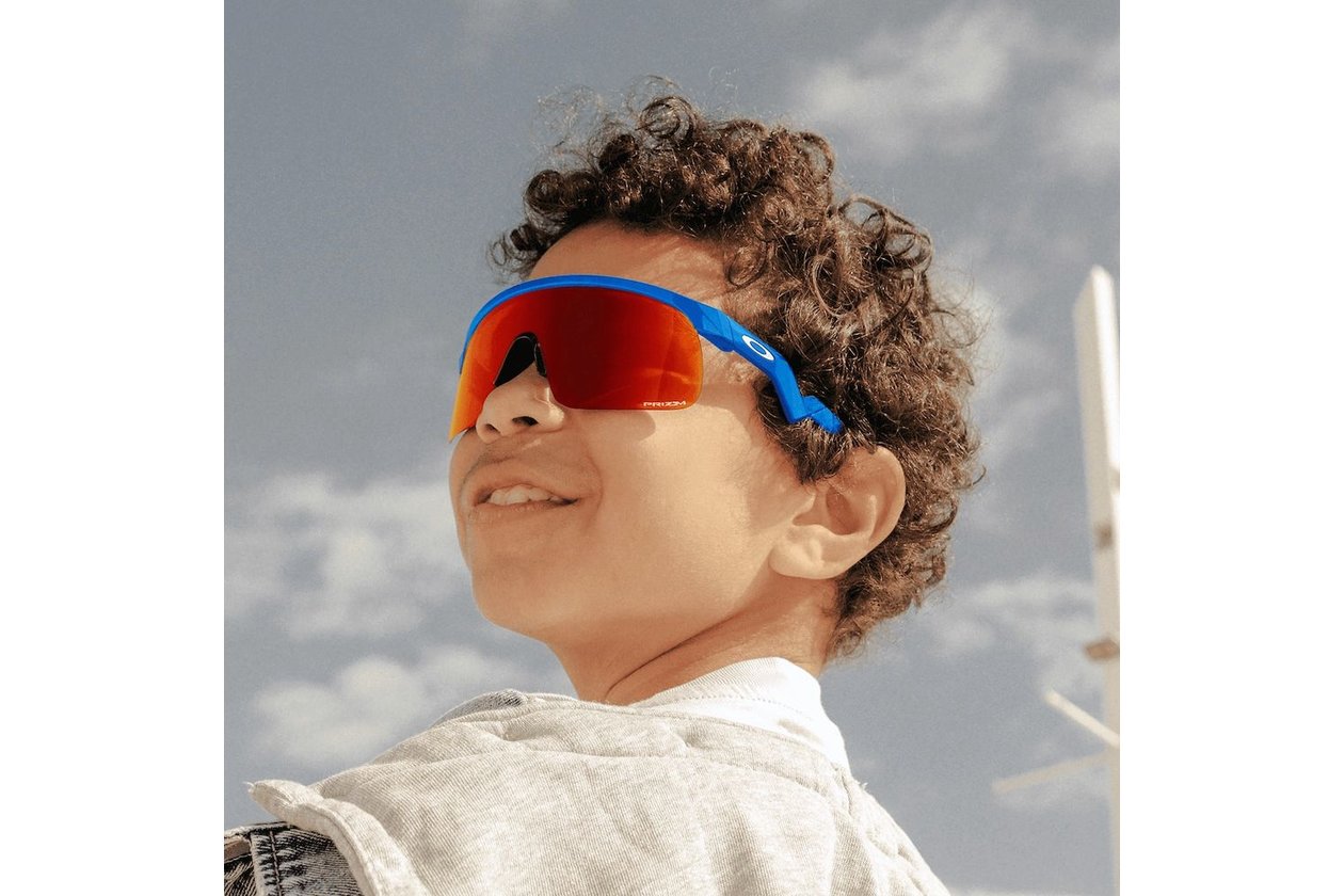 Oakley Resistor Polished White/Prizm Sapphire