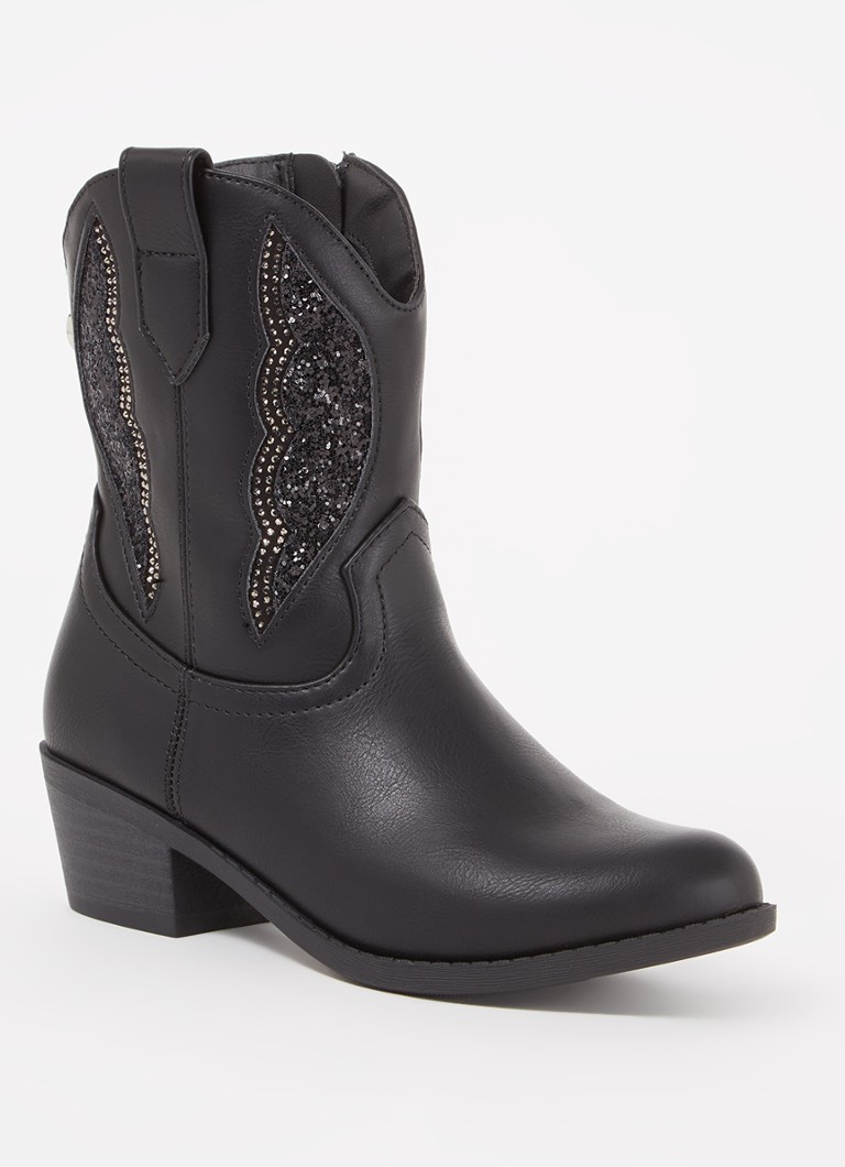 Ghete cowboy Steve Madden Jhayes cu strasuri