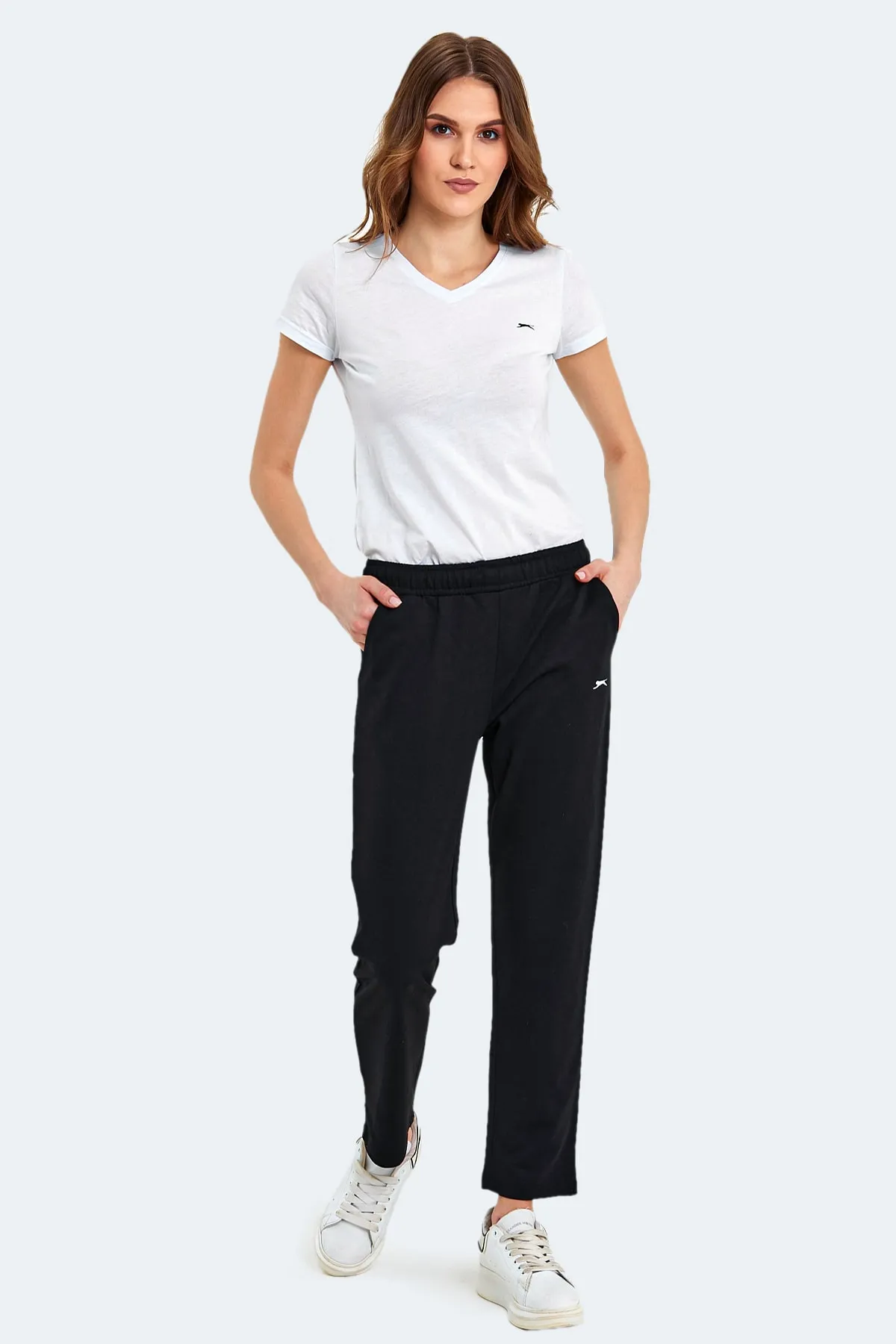 Slazenger  Ismo Damen Jogginghose Schwarz