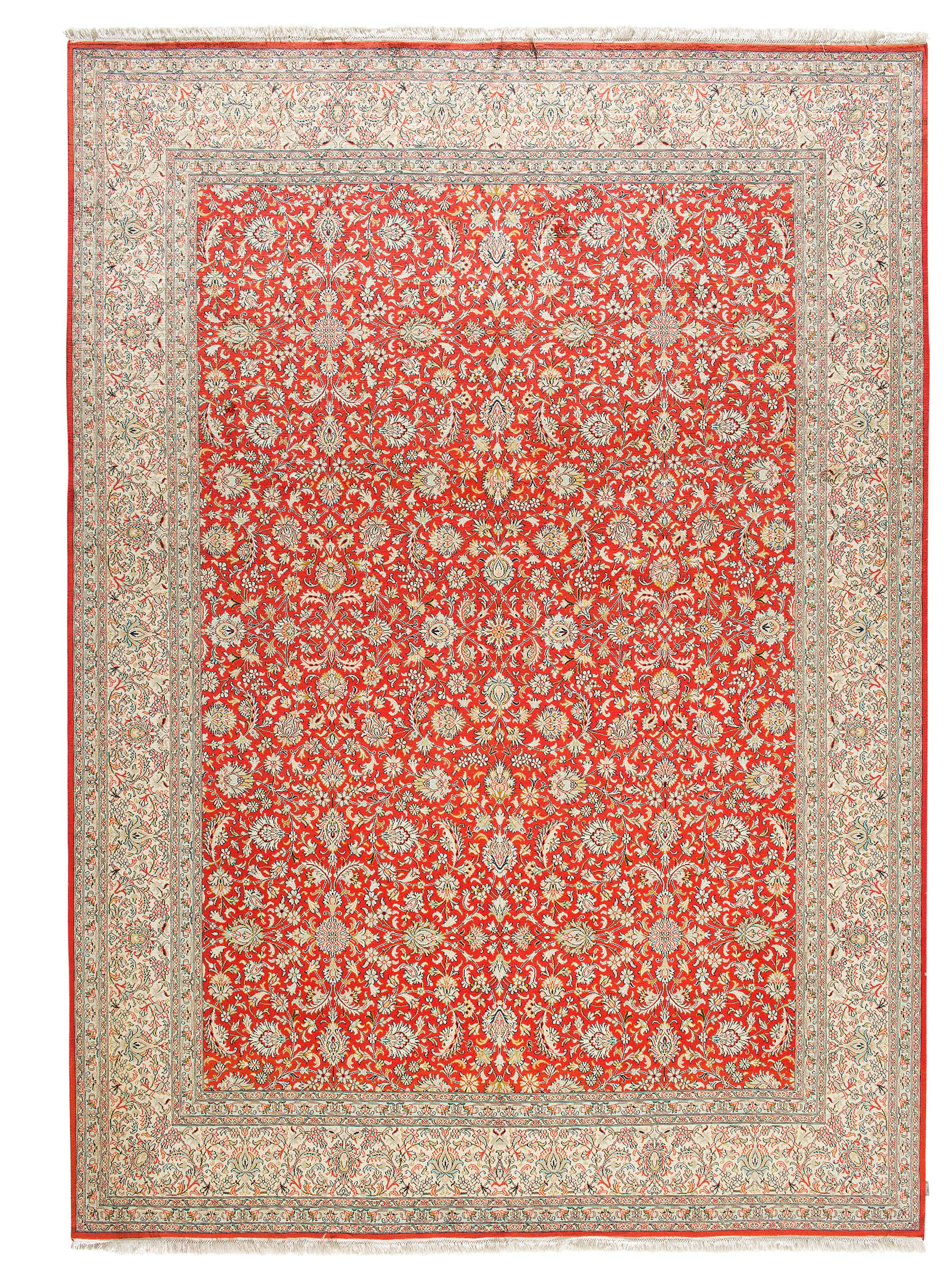 Kaschmir Seide 18/18 ca. 243 x 339 cm, Unikat / Einzelstück