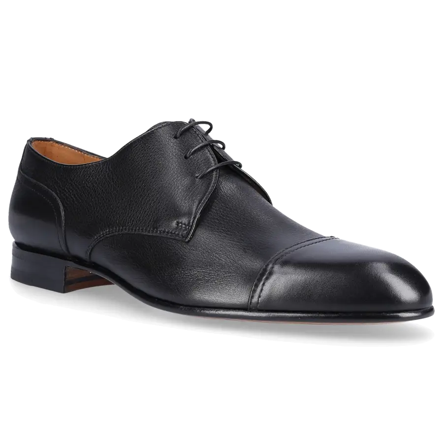 Moreschi - Businessschuhe Derby 042639 Kalbsleder - schwarz