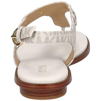 Michael Kors MK Plate Thong Sandale in weiß