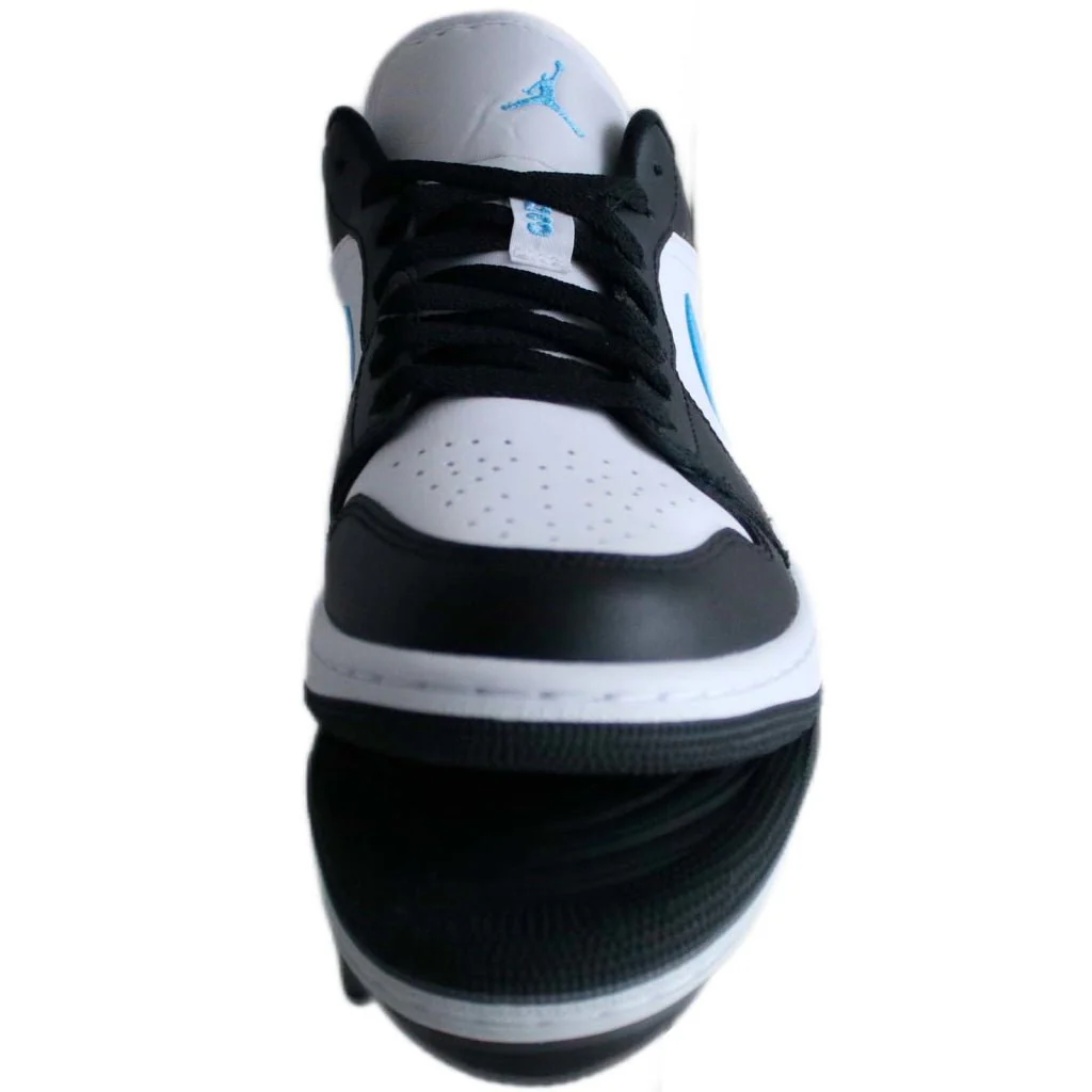 Jordan 1 Low Black University Blue White