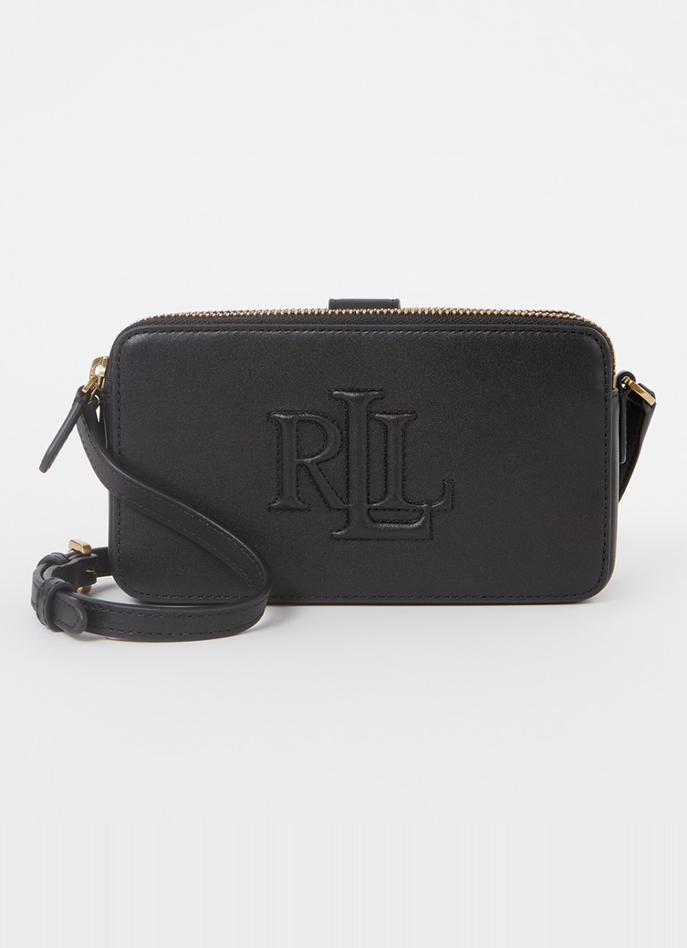 Ralph Laurenin nahkainen olkalaukku logolla
