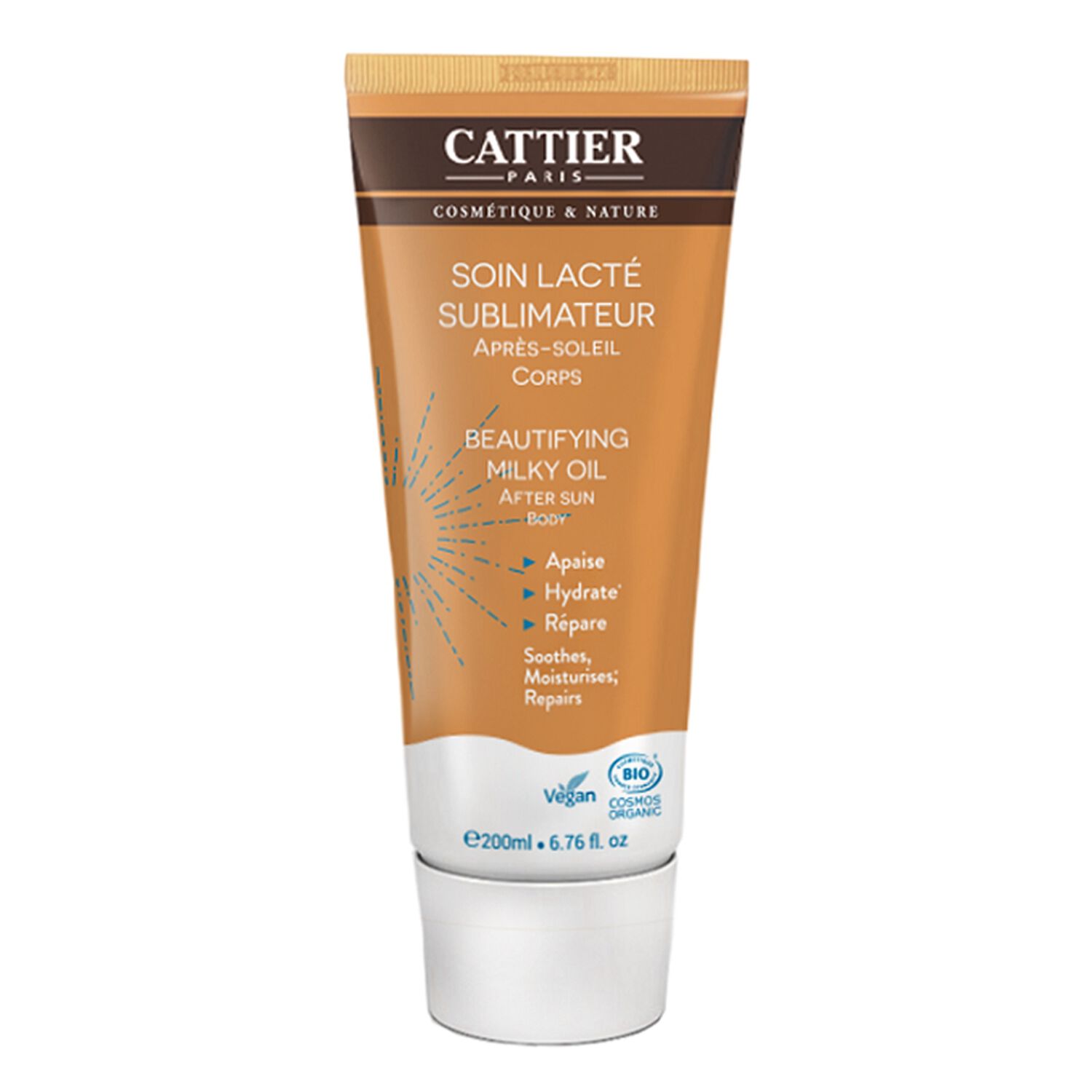 Cattier Soin Lacté Sublimateur Après-Soleil Corps 200 ml