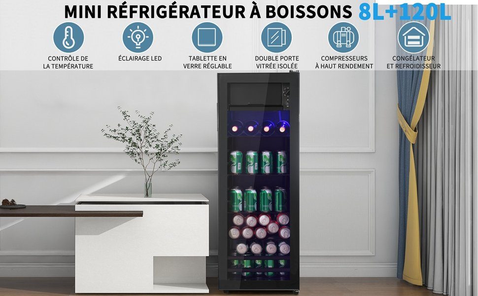 Spark Getränkekühlschrank SC-128P
