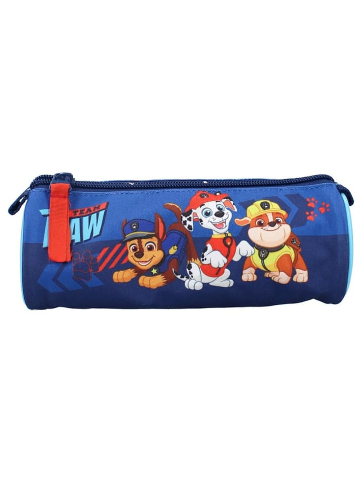 Paw Patrol Federmäppchen „Go Pups Go“ Praktisches Schulaccessoire für Kinder in Blau günstig kaufen 21 cm