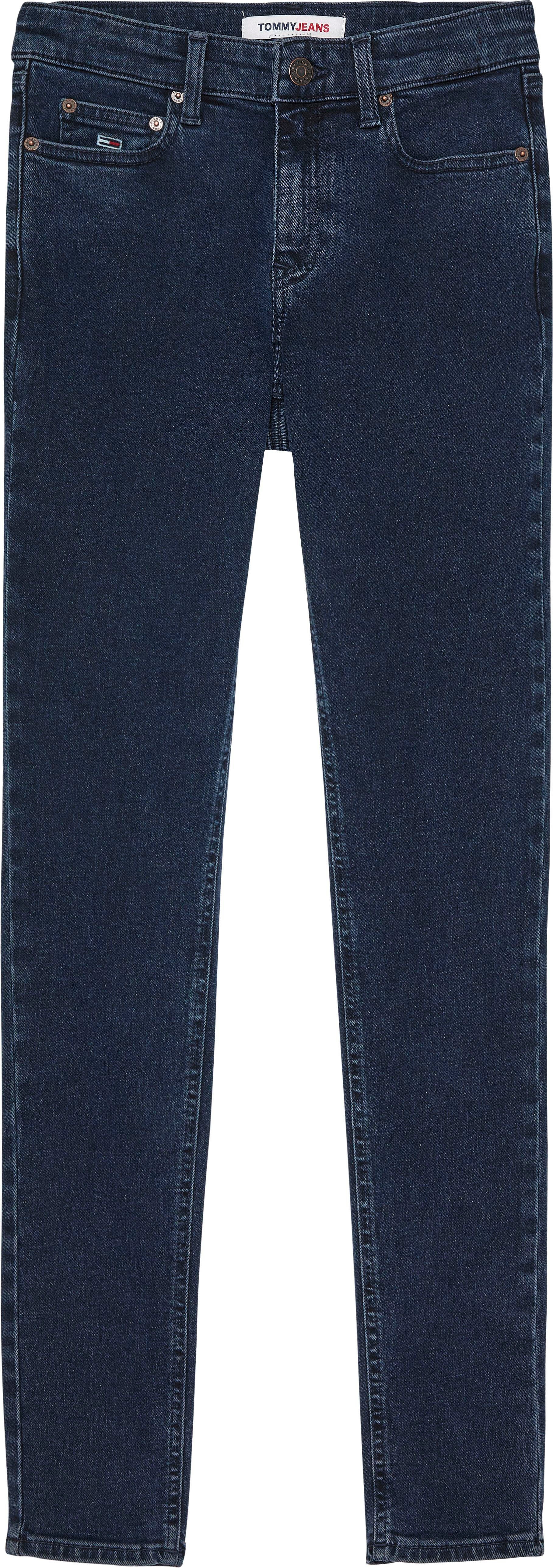 Tommy Jeans Skinny-fit-Jeans mit dezenten Label-Applikationen