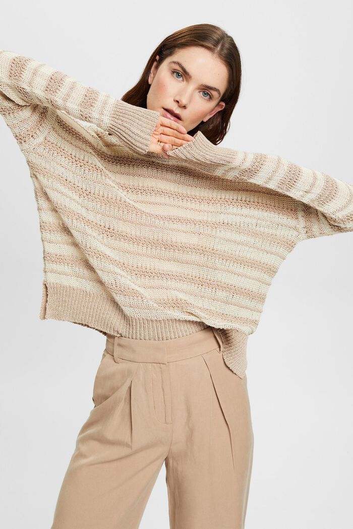 Pullover aus Garnmix mit Glitzereffekt