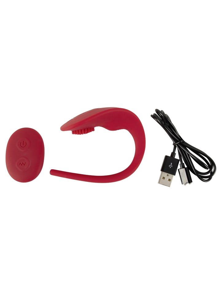 Sweet Smile Panty Vibe RC Slim Panty Vibrator in rot günstig kaufen 7,5