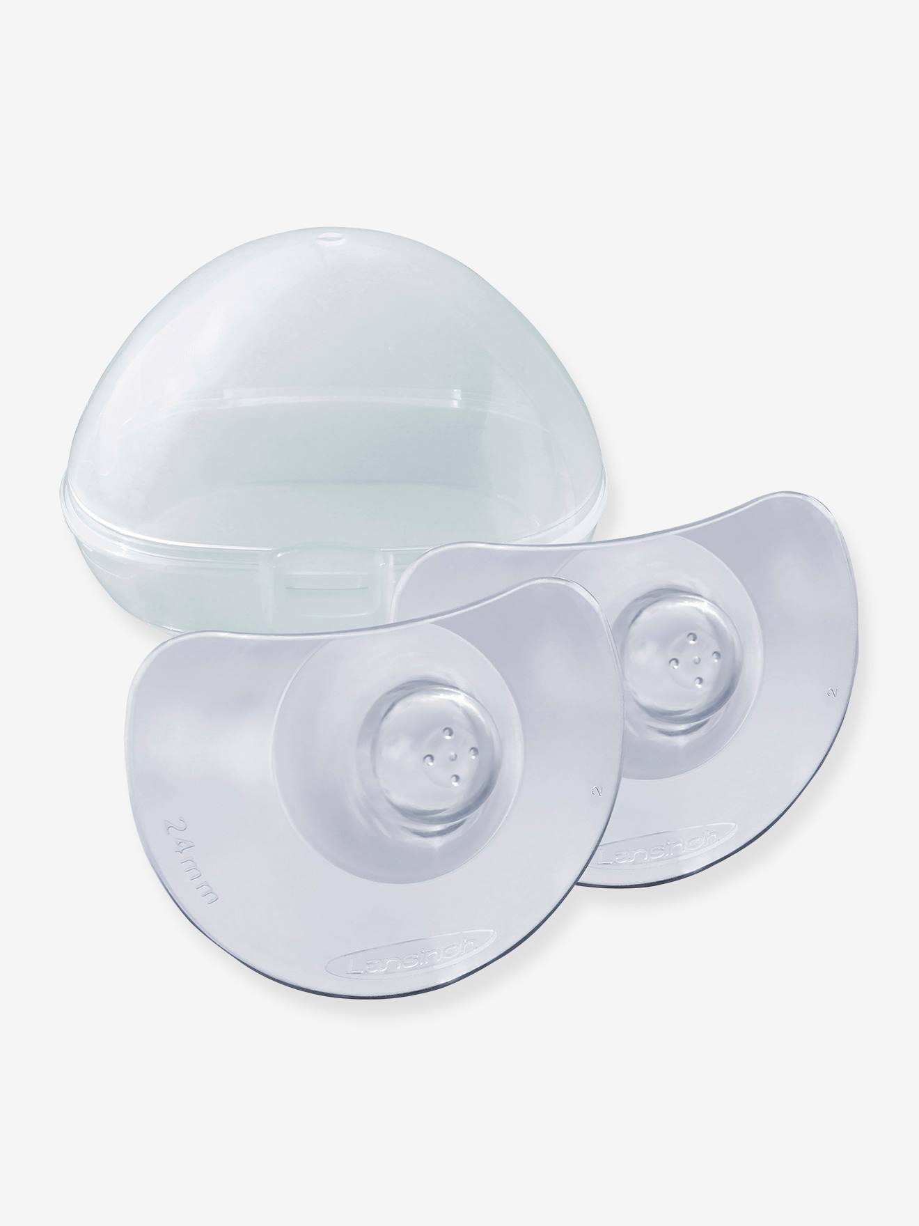 Bouts de Sein x 2 + Etui de protection inclus LANSINOH blanc