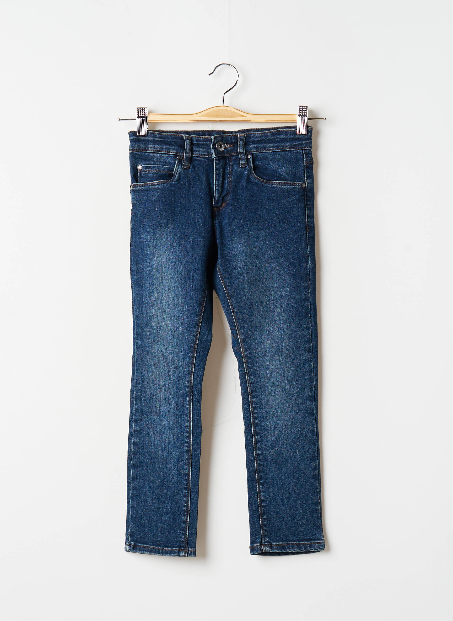 Stooker Jeans Coupe Slim Fille couleur bleu