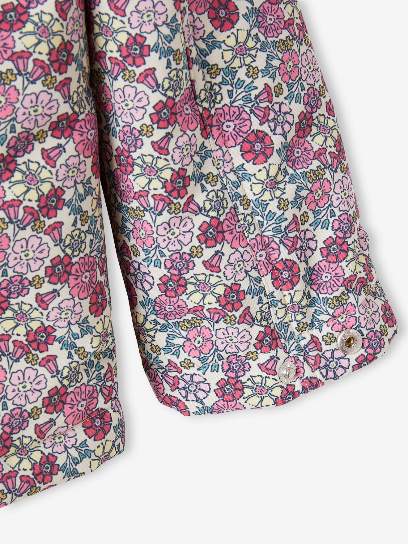 Vertbaudet Leichte Mädchen Jacke mit Recycling-Polyester - mehrfarbig
