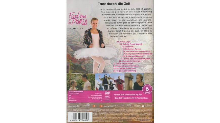 Find me in Paris - Staffel 1.2  [2 DVDs]