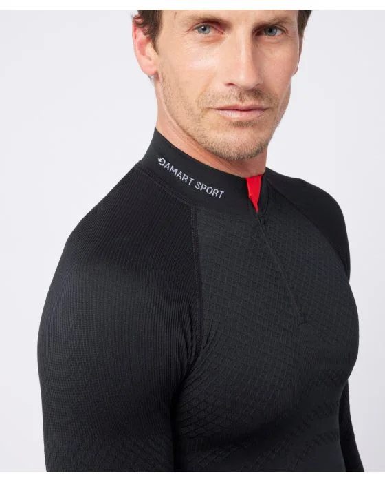 T-shirt col zippé Energy 3 Thermolactyl homme