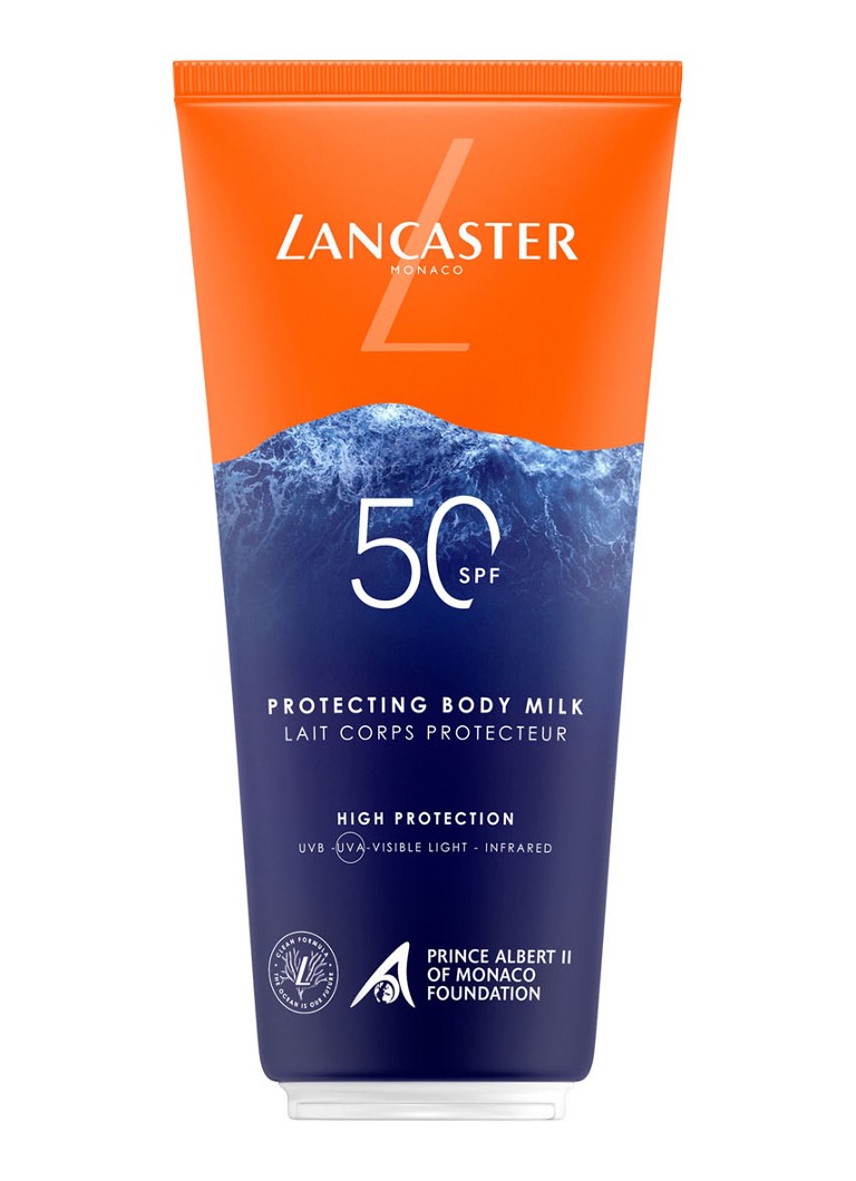 Lancaster aizsargājošs ķermeņa pieniņš ar SPF 50 - ierobežota izlaiduma