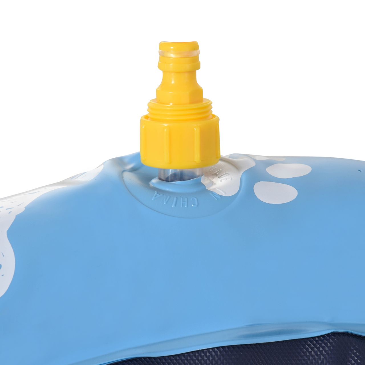 PawHut 150 cm Splash Sprinkler Pad für Hunde Spritz Anti-Rutsch Outdoor PVC