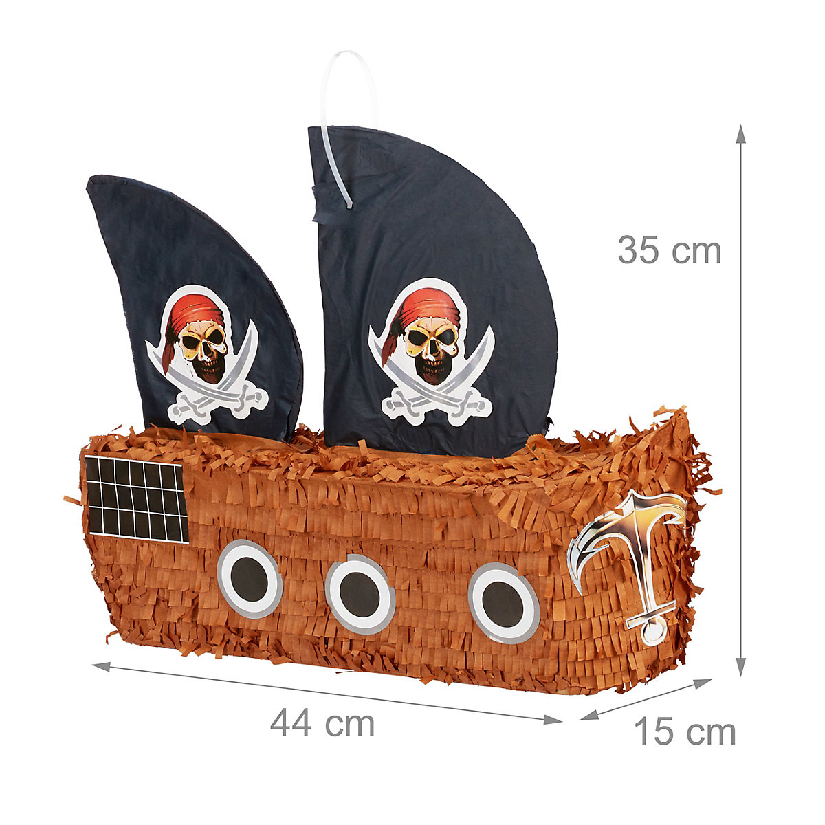 291-tlg. Pinata Set Piratenschiff