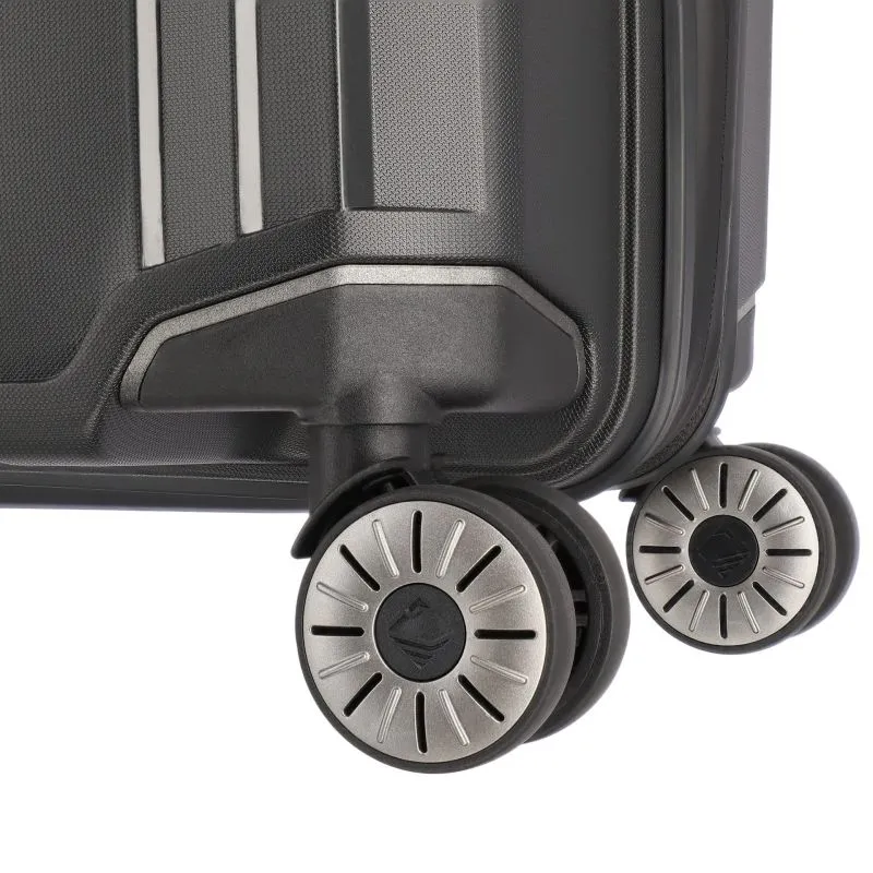 Travelite ELVAA Trolley M mit 4 Rollen (erweiterbar) - Schwarz