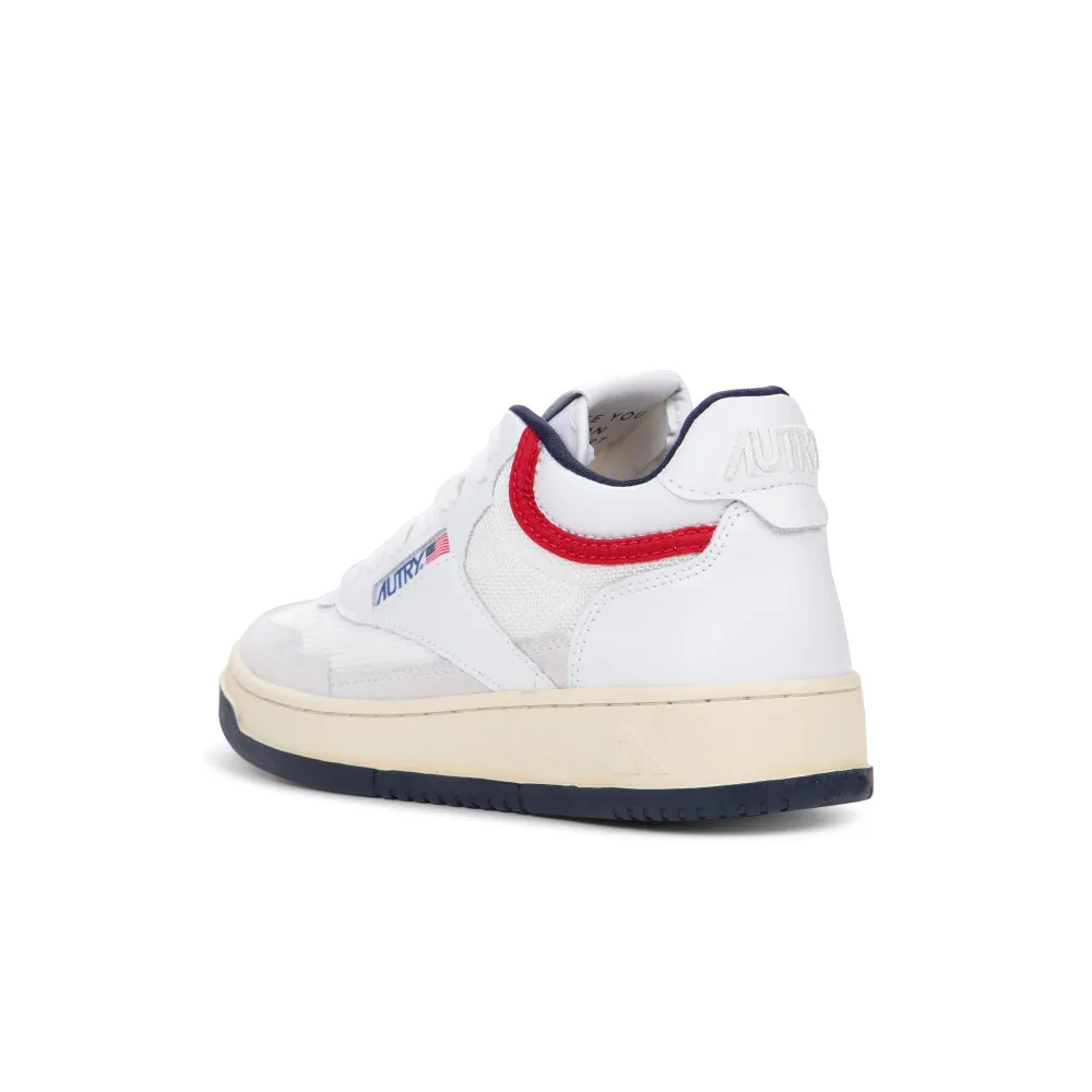 Autry Wmns Open Mid AOMWCE05 / weiss