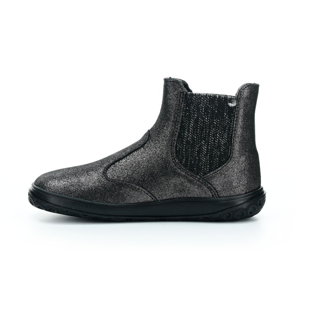 Jonap Igy schwarze Devon Winter Chelsea Barfußschuhe