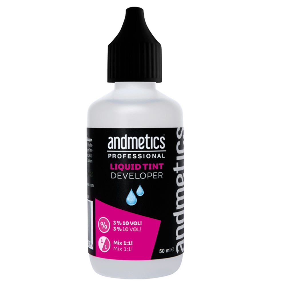 andmetics Brow Color Developer Liquid 50 ml