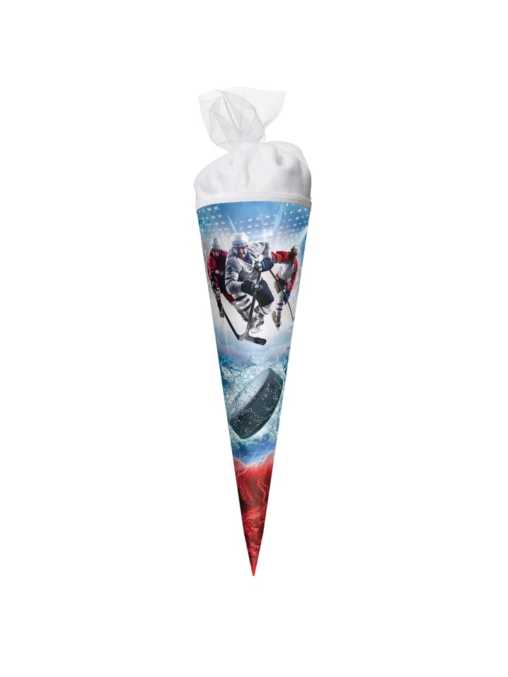 ROTH Geschenk-Schultüte klein Eishockey 50 cm in Hellblau günstig kaufen onesize