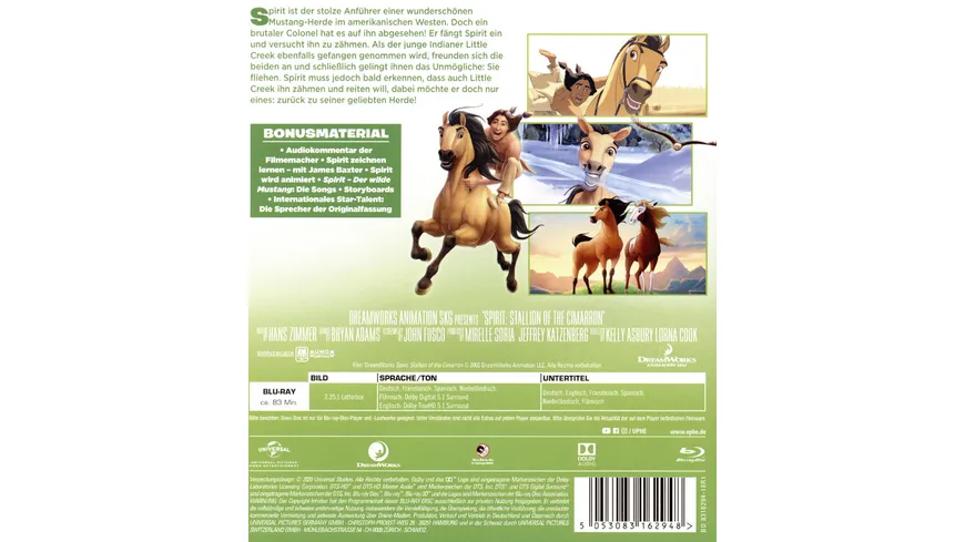 Spirit - Der wilde Mustang