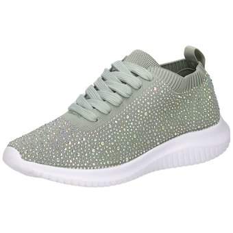 Barbarella Schnürsneaker in grün