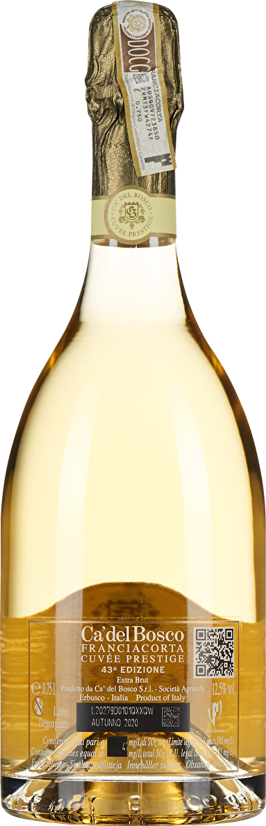 Ca’ del Bosco Franciacorta Extra Brut Cuvée Prestige Edizione 45