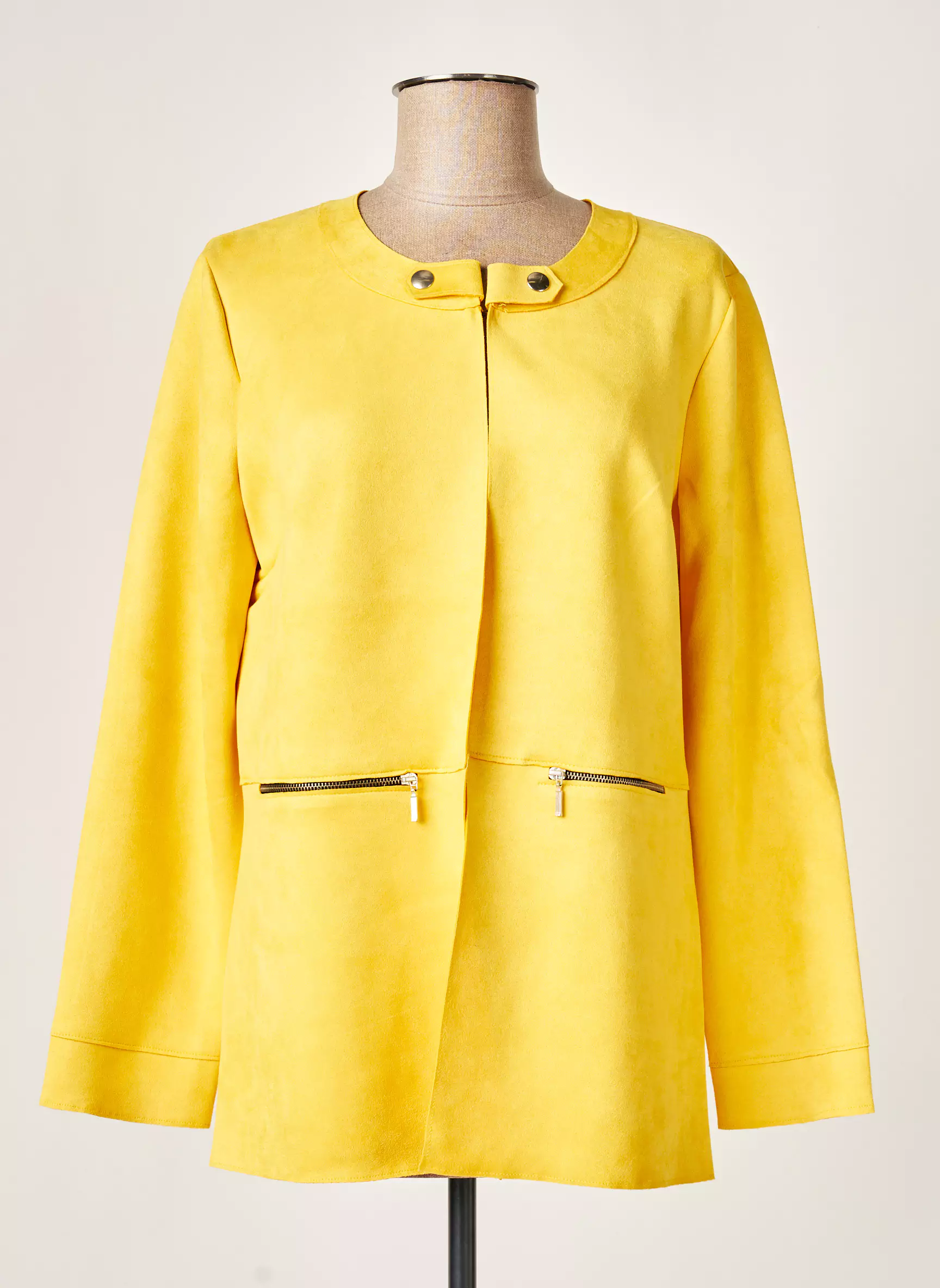 Multiples Vestecasual Femme couleur jaune