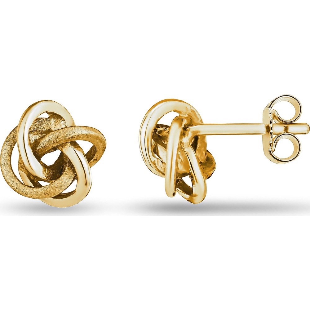 FAVS Boucles d'oreilles à fermoir à poussette 585 Or jaune Boucles d'oreilles