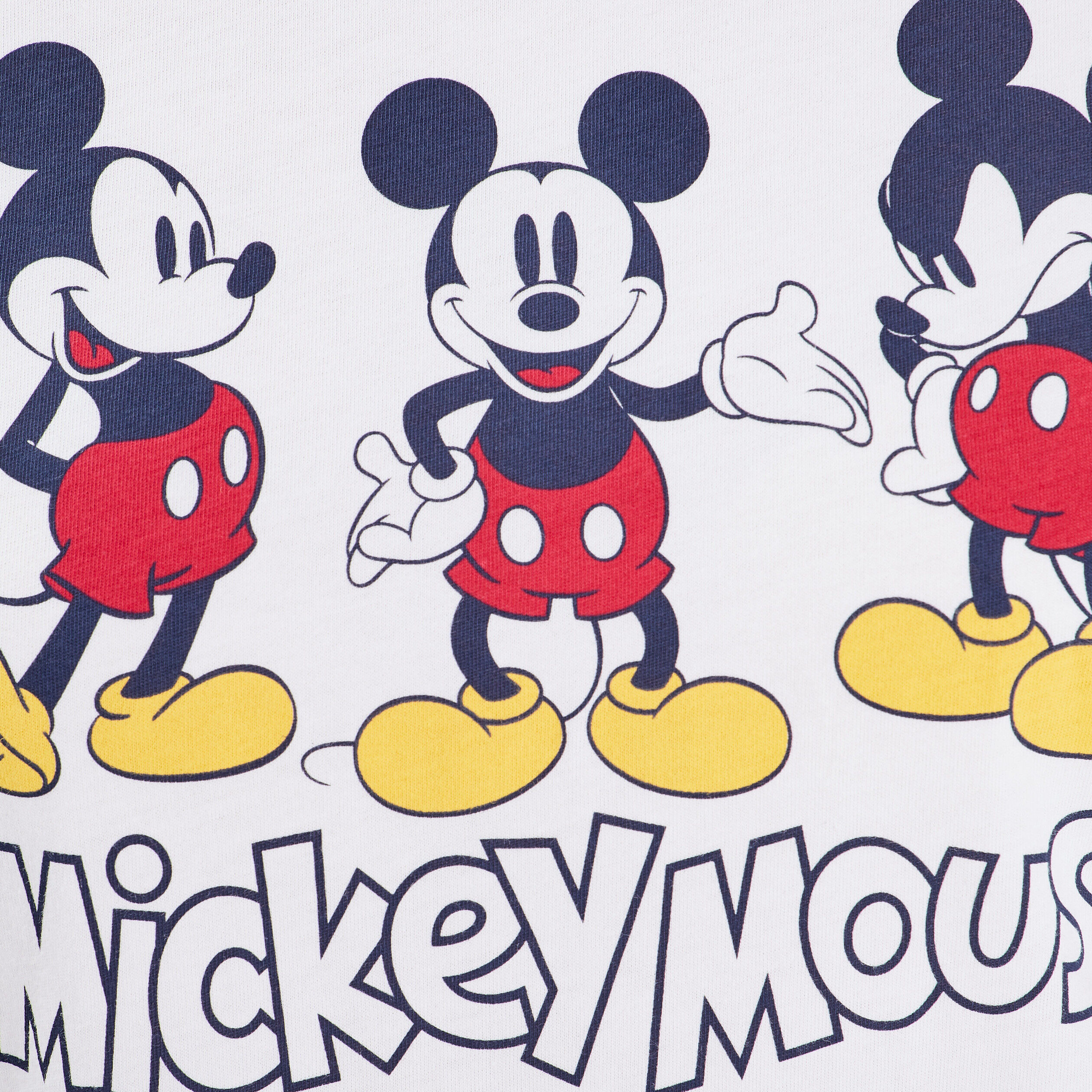 T-shirt manches courtes Mickey ecru femme | Cache Cache