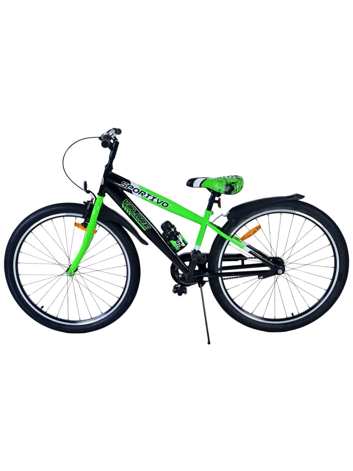 Volare Kinderfahrrad Sportivo Fahrrad für Jungen 26 Zoll Kinderrad in Grün 9 Jahre günstig kaufen onesize