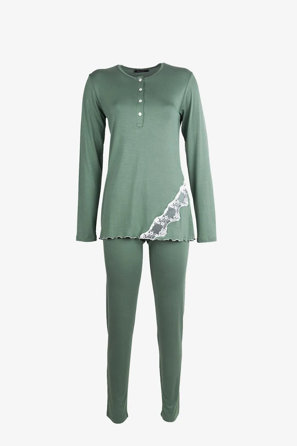 AYYILDIZ  59522 Grünes Pyjama-Set