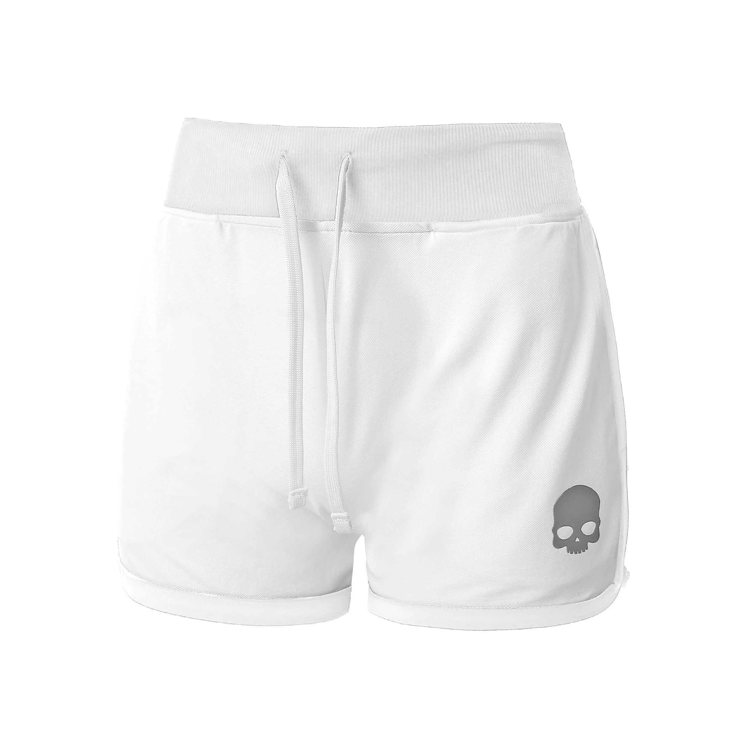 Shorts Damen - Weiß, Grau