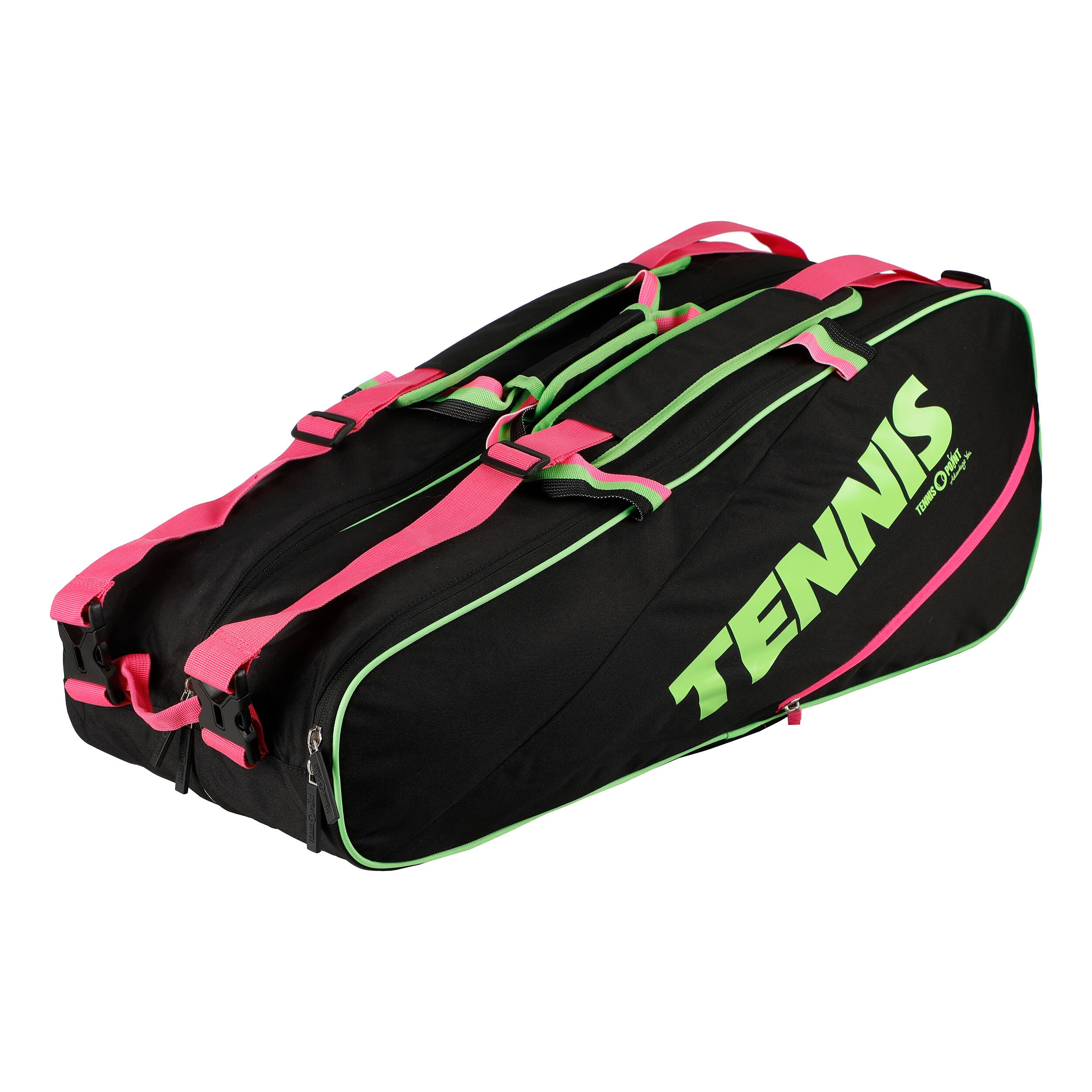 Premium Neon 6R Schlägertasche - Schwarz, Neongrün