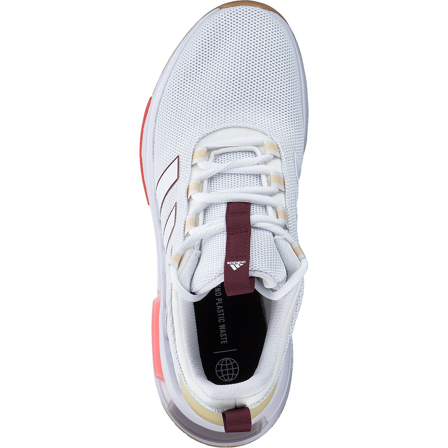Adidas Racer TR23 W, Sneakers Low, Damen, white/bright red