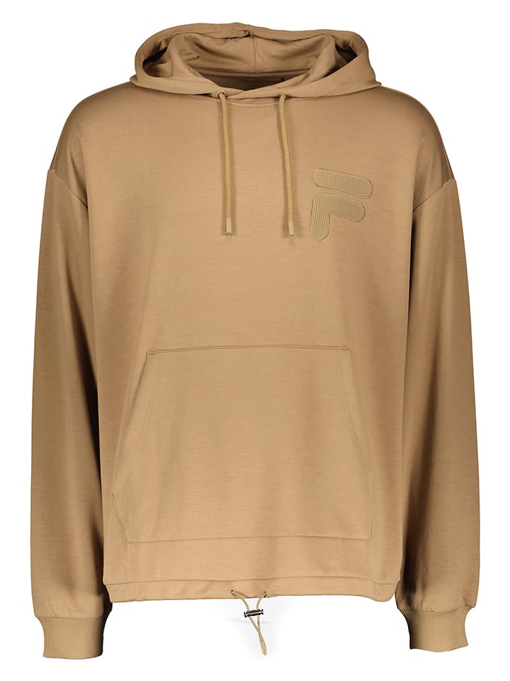 Fila Hoodie in Hellbraun günstig kaufen