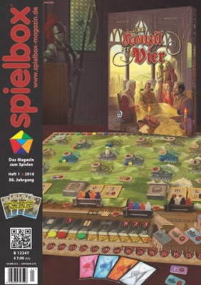 Spielbox 2016 Heft 1 (inkl. Promo für Port Royal)