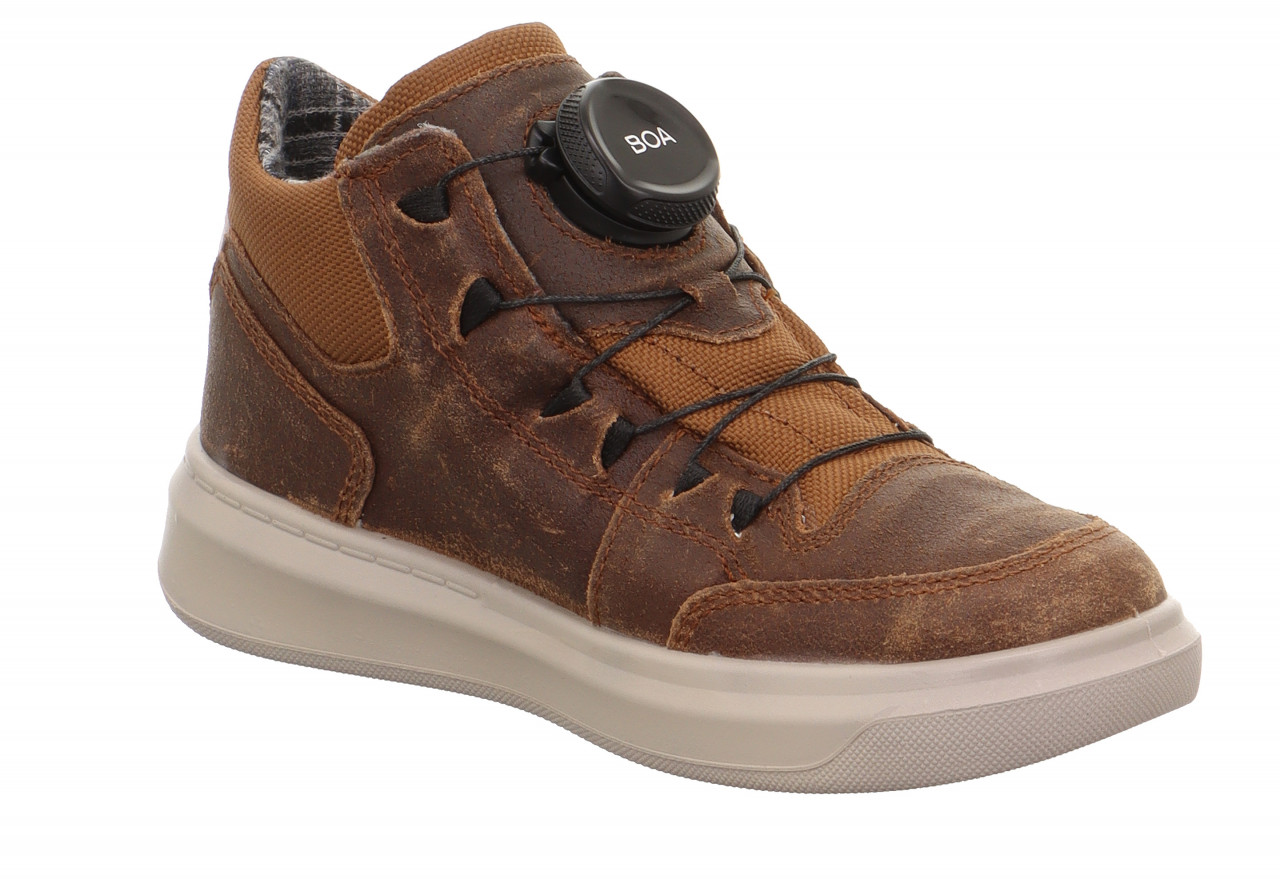 COSMO - Braun Sneaker high mit BOA® Drehverschluss