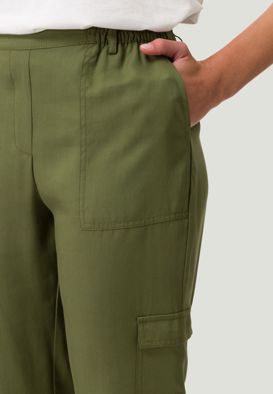 Cargohose mit Gummizug 28 Inch