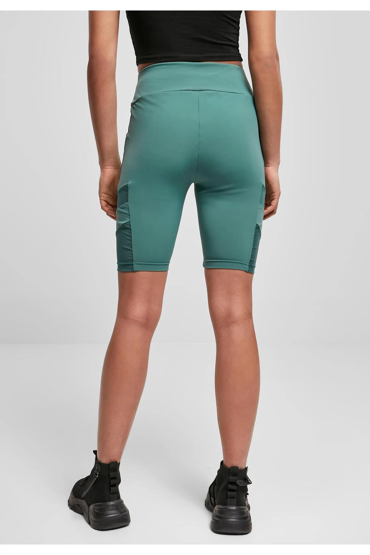 Urban Classics  Kurze Sporthose - Grün - Hoher Bund