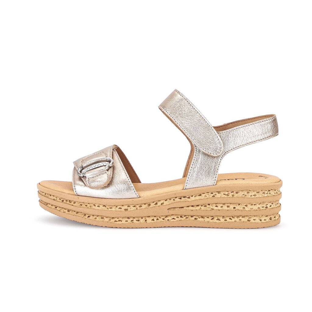 Gabor fashion Plateau Sandale gold