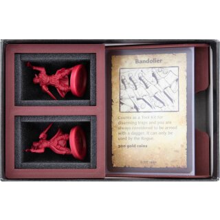 4-teiliges Feldherr Organizer für HeroQuest: Hero Collection - The Rogue Heir of Elethorn - Brettspielbox