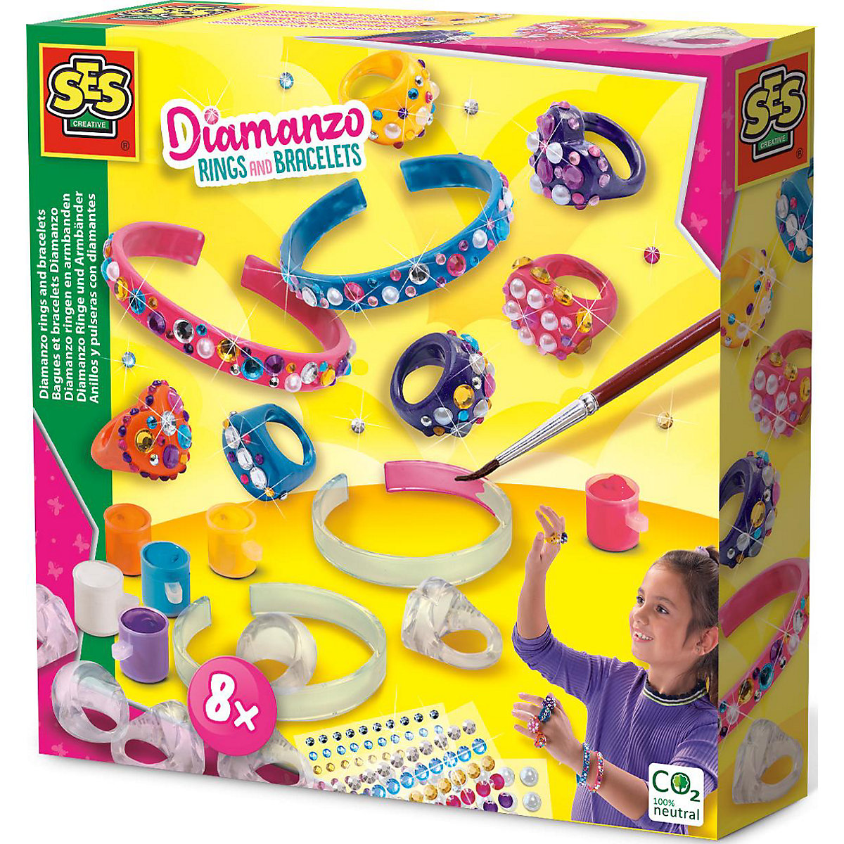 Diamanzo Ringe und Armbänder