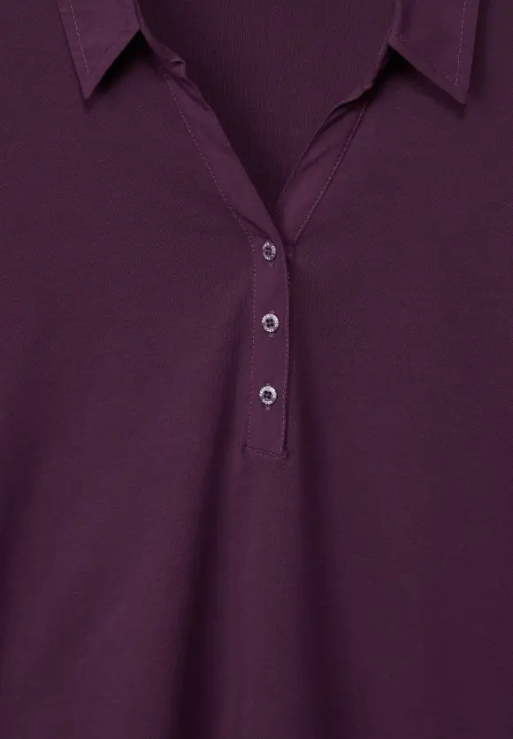 CECIL Shirt mit Polokragen