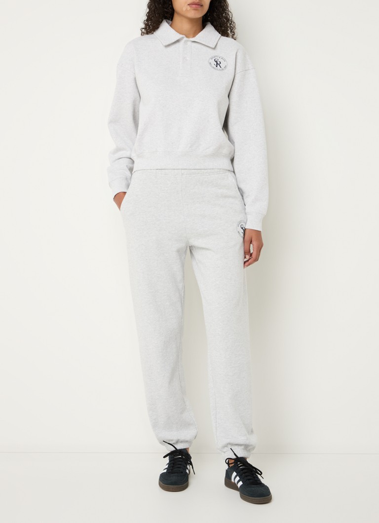 Sporty & Rich High waist tapered fit jogging pants with logo