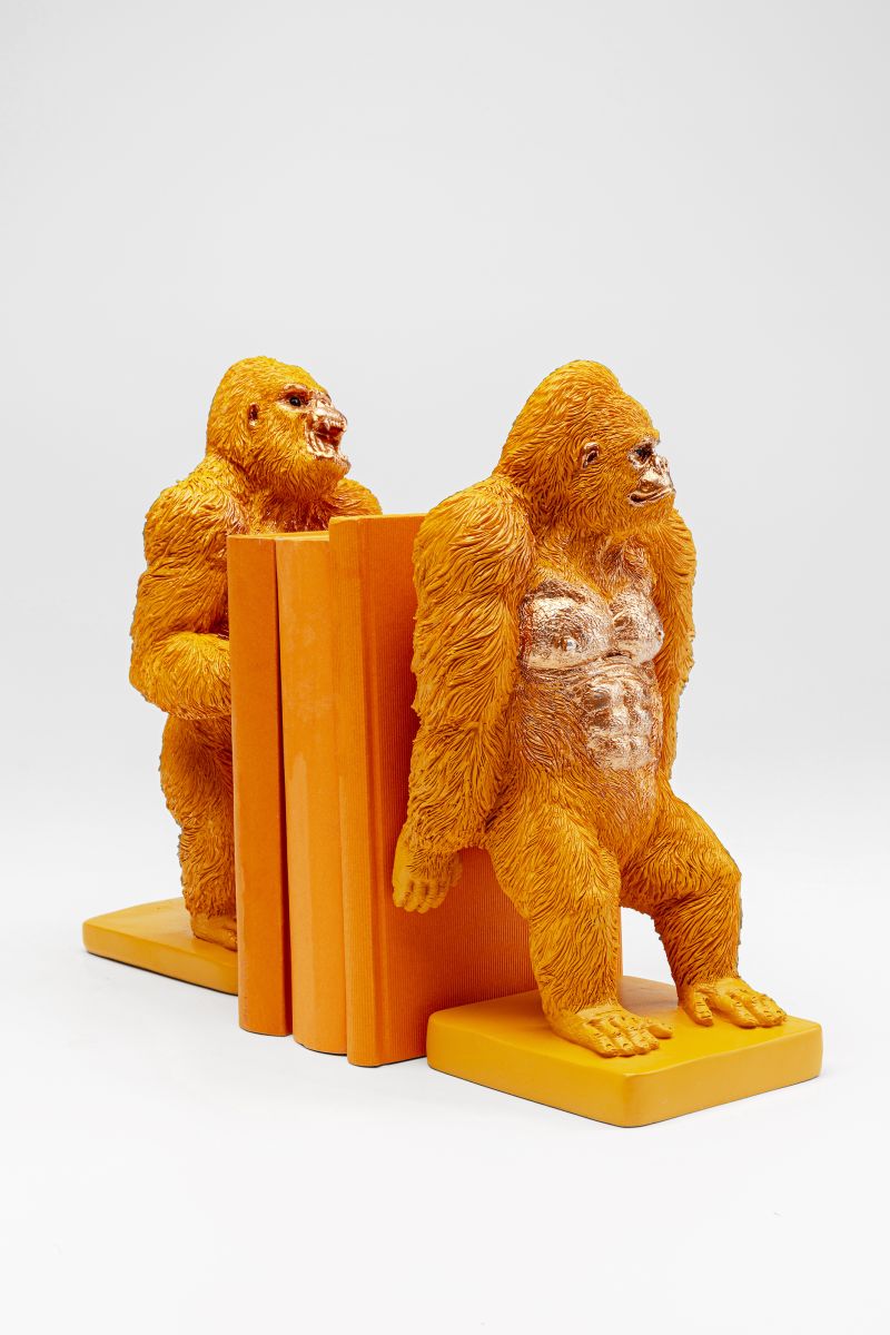 KARE Buchstütze Gorilla (2er-Set)